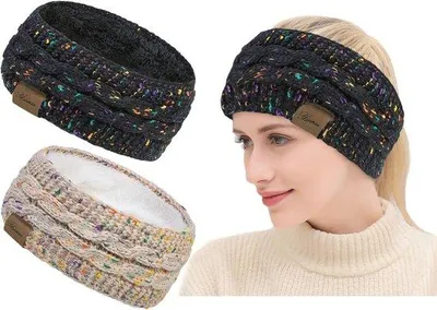 Produktbild von Famanu Stirnband für Damen – Winter Ohrwärmer, Elastisch und Komfortabel
