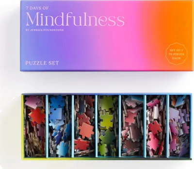 Imagen del producto de GALISON Puzzle Jessica Poundstone: 7 días de reflexión, 7 en 1 (7 puzzles de 70 piezas cada uno)