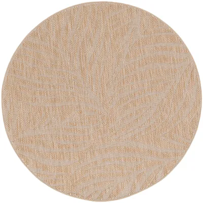 Imagen del producto de Alfombra Garden Impressions Naturalis, diámetro 160 cm, color arena