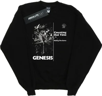 Produktbild von Genesis - "Counting Out Time" Sweatshirt für Herren BI43539 (L) (Schwarz)