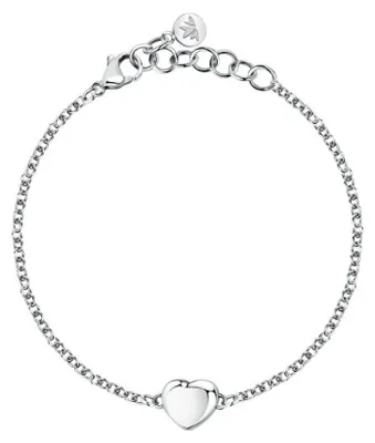 Immagine prodotto di Bracciale a cuore in acciaio Istanti SAVZ12