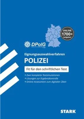 Immagine prodotto di STARK Eignungsauswahlverfahren (Einstellungstest) Polizei. Alle Landespolizeien.