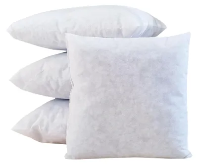 Produktbild von JACK 4er Set Innenkissen XXL Kissenfüllung 30x30 30x50 40x40 45x45 40x60 50x50 60x60cm Inlett Wasserfest Kopfkissen Zierkissen Outdoor Kissen, Größe:45 x 45 cm