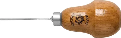 Produktbild von "KIRSCHEN" Werkzeuge 5711005 | Zierschnitzeisen gerade mit Birnenheft, 0,5mm, Stich 11