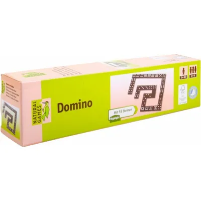 Produktbild von NG Domino in Holzbox, 55 Steine
