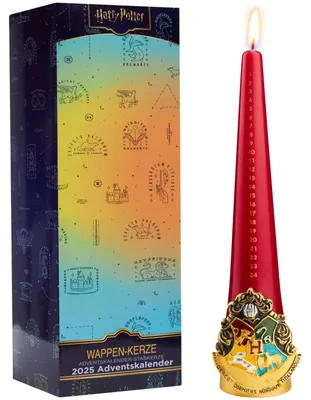 Produktbild von Adventskalender 2026 Kerze 1-24 Tage Halter Doppelt Nutzen Zählt Die Tage Magisch Multi Hogwarts