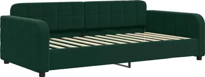 Produktbild von vidaXL Tagesbett Dunkelgrün 90x200 cm Samt