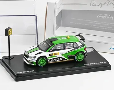 Obrázok produktu pre Škoda Fabia III R5 (2015), model R5 TAXI, výrobca ABREX, mierka 1:43