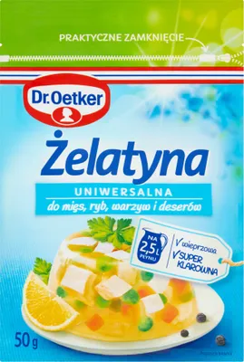 Produktbild von Dr Oetker żelatyna uniwersalna 50 G