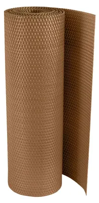Produktbild von Sichtschutzmatte Polyrattan 90 cm Meterware Rostbraun
