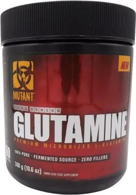 Produktbild von Mutant Mutant Core Series L-Glutamine (300g) Standard - Aminosäuren - Glutamin