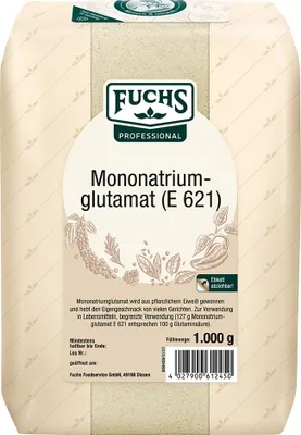 Produktbild von Fuchs Professional Natrium Glutamat Mononatriumglutamat 1000g