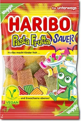 Produktbild von HARIBO Food Pasta Frutta Sauer 85g