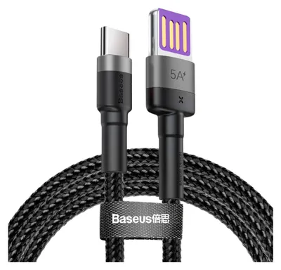 Obrázok produktu pre Baseus CATKLF-PG1 USB cable 1 m USB C Black