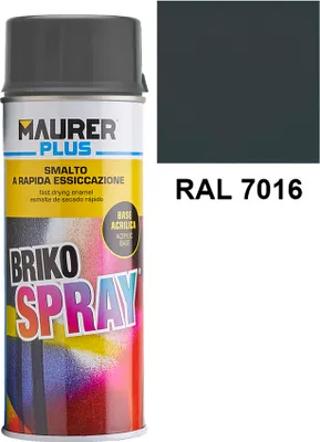 Image de Peinture aérosol gris anthracite 400 ml.