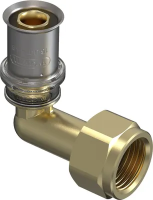 Immagine prodotto di Wavin Tigris M5 Winkel-Verschraubung 16mm x 3/8 IG, 90 Grad