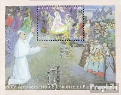 Produktbild von Briefmarken Vatikanstadt 2003 Mi Block24 (kompl.Ausg.) gestempelt Weihnachten