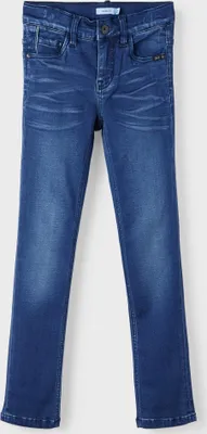 Produktbild von name it - NKMTHEO DNMCLAS PANT NOOS - Dark Blue Denim - 158