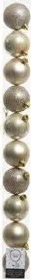 Image de Boules de Noël incassables, 10 pièces, perles