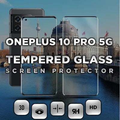 Obrázek produktu pro 1-balení OnePlus 10 Pro 5G Ochranné sklo na displej - Tvrzené sklo 9H - Super kvalita 3D