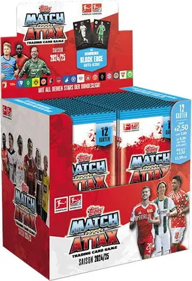 Produktbild von Topps Bundesliga Match Attax 2023-2024 - Bundle -Display mit 36