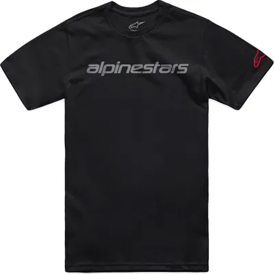 Produktbild von Alpinestars Linear Wordmark 2.0 T-Shirt, schwarz/grau, S