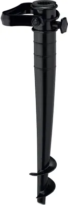 Immagine prodotto di relaxdays tassello a terra per ombrellone nero, plastica