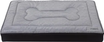 A dog bed on a white background.