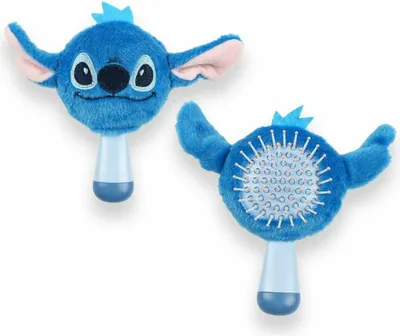 Produktbild von Disney Lilo und Stitch Blü Mini Plüsch-Haarbürste 13 cm