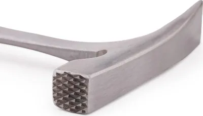 Produktbild von Professionelle Geologenhammer - vollstahl, Rijnische Form - 600 g schwer - monoblokkörper - stahl für Ziegel
