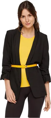 Produktbild von Pieces Boss 3/4 Blazer Schwarz XL Frau Schwarz XL