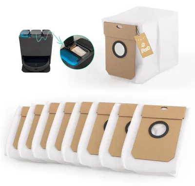 Immagine prodotto di RongZy, 8 set di sacchetti per aspirapolvere compatibili con Conga 11090 - Accessori di ricambio