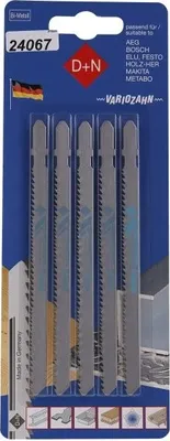 Produktbild von Stichsägeblatt 5Stk 120/1. 3mm, BIM, 31528