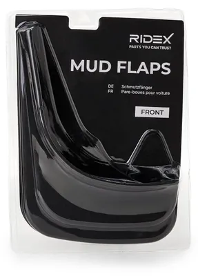 Produktbild von 2x RIDEX 1715A0016 Schmutzfänger Spritzschutz Spritzlappen Polyester EVA-Schaum Auto LKW Motorrad
