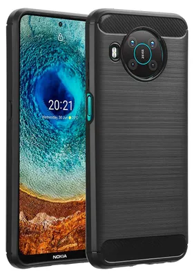 Immagine prodotto di imoshion Cover posteriore spazzolata Nokia X10 / X20 - Nero