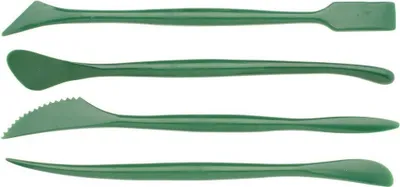 Produktbild von Glorex Modellier-Werkzeug-Set 'Profi' 4 tlg.