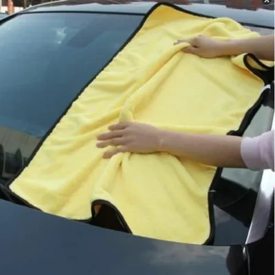 Obrázok produktu pre Mikrovláknový uterák – Superabsorpčný – Čistiaca utierka – Utierka na umývanie auta – Na sušenie – 92 x 56 cm – Odolný materiál