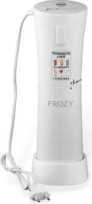 Immagine prodotto di Macom Frozy Ice Crusher 861 Tritaghiaccio Elettrico Bianco per Granite e Cocktail 30W