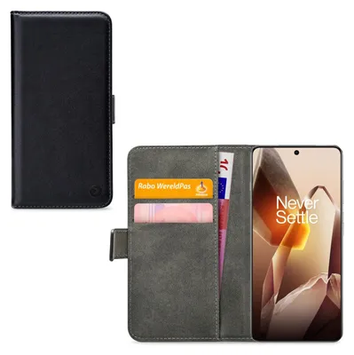 Productafbeelding van Mobilize Classic Gelly Wallet Book Case OnePlus 13 Black