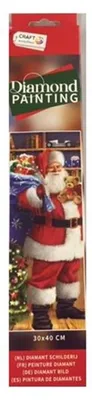Produktbild von Grafix Diamantgemälde Weihnachtsmann 30x40cm