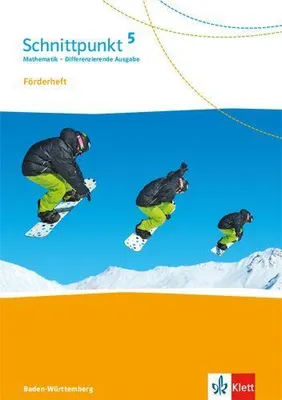 Produktbild von Schnittpunkt Mathematik 5. Förderheft mit Lösungen Klasse 5. Differenzierende Ausgabe Baden-Württemberg