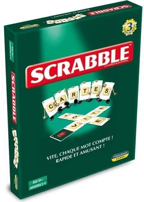 Zdjęcie produktu dla Gra stołowa Megableu Scrabble (FR)