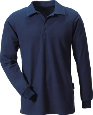 Produktbild von Rofa Flammschutz-Langarm-Shirt, marineblau, Unisex-Größe: M