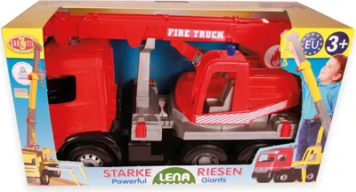 Produktbild von Mercedes Lena Feuerwehrauto für Kinder