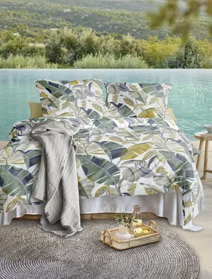 Immagine prodotto di Biancheria da letto Irisette Seersucker Easy 8697 blu 155x220 cm + 80x80 cm