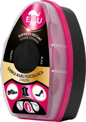 Zdjęcie produktu dla Emu Pasta do obuwia czarna 6 ml