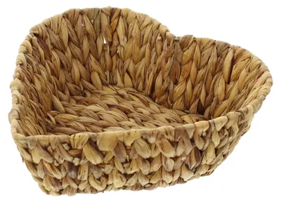 Imagen del producto de Omgoods - Cesta con forma de corazón, 30 x 30 x 10 cm