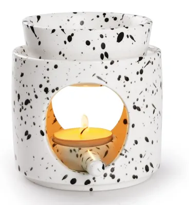 Productafbeelding van Keramische etherische oliebrander, geurverwarmer, olieverwarmer, inktkleur
