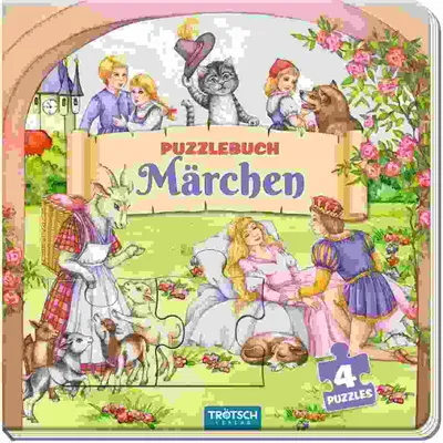 Produktbild von Trötsch Pappenbuch Puzzlebuch Märchen