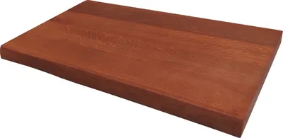 Produktbild von Holz Waschtischplatte 80x45-50x4 cm für Aufsatzbecken Waschtischkonsole massiv Holz Waschtisch Eiche 80 cm Mahagoni Waschbecken Neu